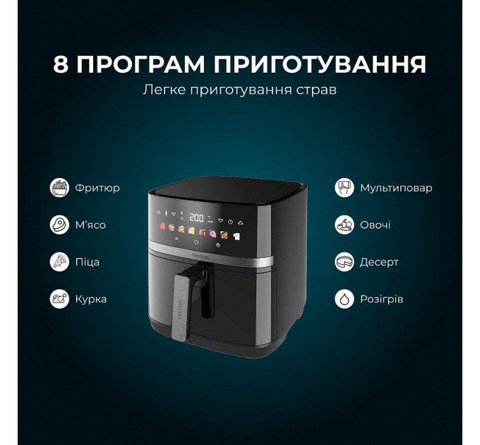 Мультипіч Cecotec Cecofry&Grill Duoheat 8000 (A01_EU01_111027)