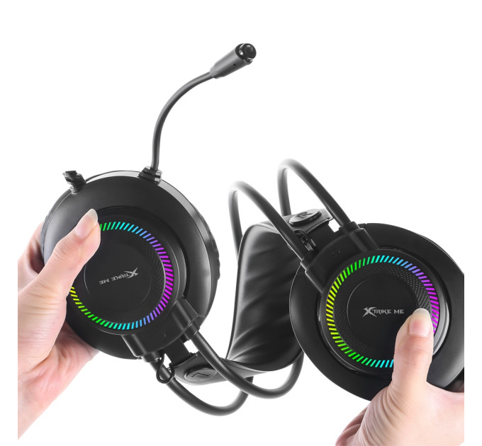 Xtrike ME Навушники Xtrike ME GH-509 RGB Black (GH-509)