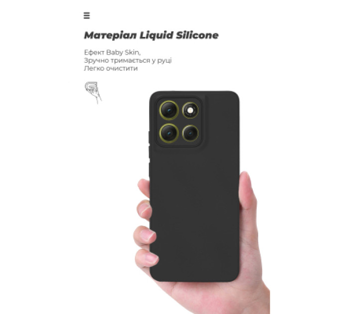 Armorstandart Чохол до мобільного телефона Armorstandart ICON Motorola G86 Power 5G Camera cover Black (ARM86600)