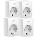 TP-Link Розумна міні Wi-Fi розетка (4 шт у комплекті), Tapo P100(4-pack)