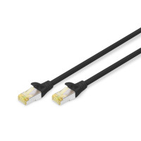 Патч-корд DIGITUS CAT 6a S-FTP, 1м, AWG 26/7, Cu, LSZH, чорний Патч-корд DIGITUS CAT 6a S-FTP, 1м, AWG 26/7, Cu, LSZH, чорний