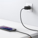 Baseus Зарядний пристрій Baseus 1xUSB 25W (USB-C) + Cable Type-C black (TZCCSUP-L01)