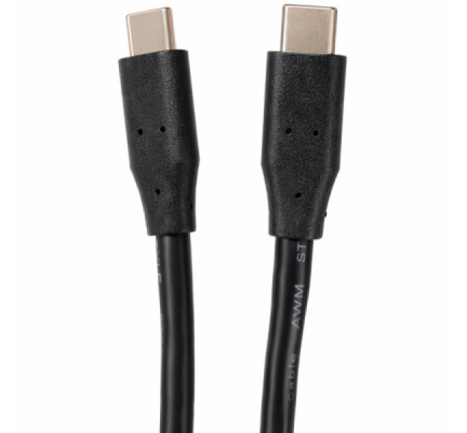 Kingda Дата кабель USB-C to USB-C 1.0m 60W black Kingda (KD-UCUC3002-1m)