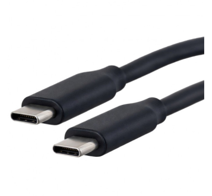 Kingda Дата кабель USB-C to USB-C 1.0m 60W black Kingda (KD-UCUC3002-1m)