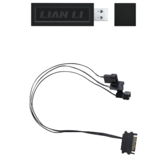 Lian Li Контроллер вентилятора Lian Li L-Wireless Controller, Black (G89.RF-T-B.02)