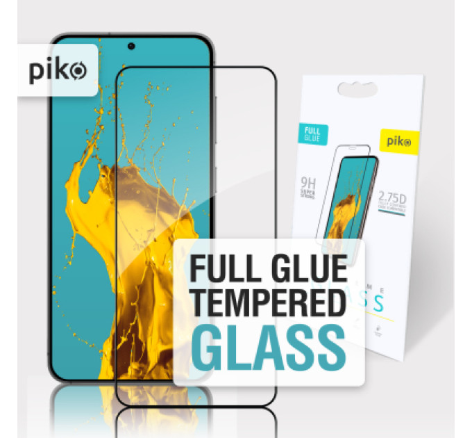 Piko Скло захисне Piko Full Glue ESD Samsung S26 Black (1283126633935)