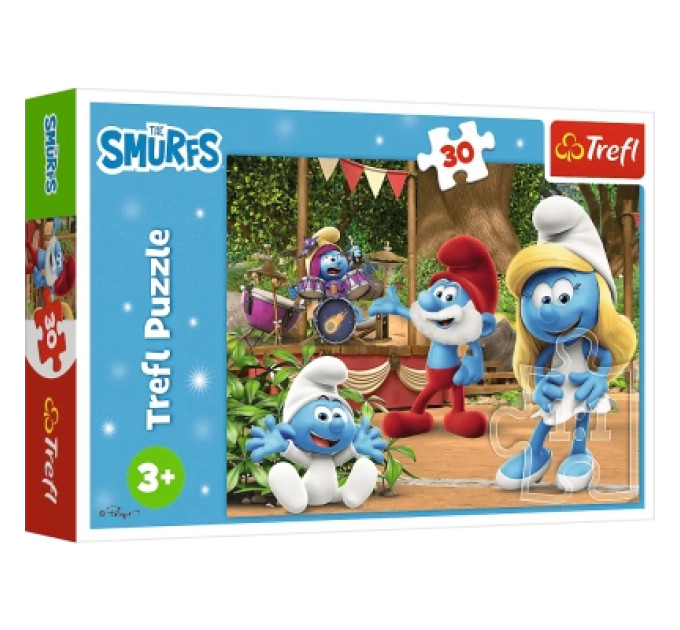 Trefl Пазл Trefl The Smurfs Смурфет і Смурфики 30 елементів (5900511183122)