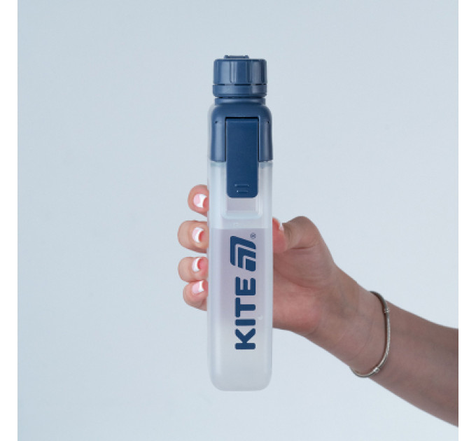 Kite Пляшка для води Kite 450 мл синя (K25-1239-1)