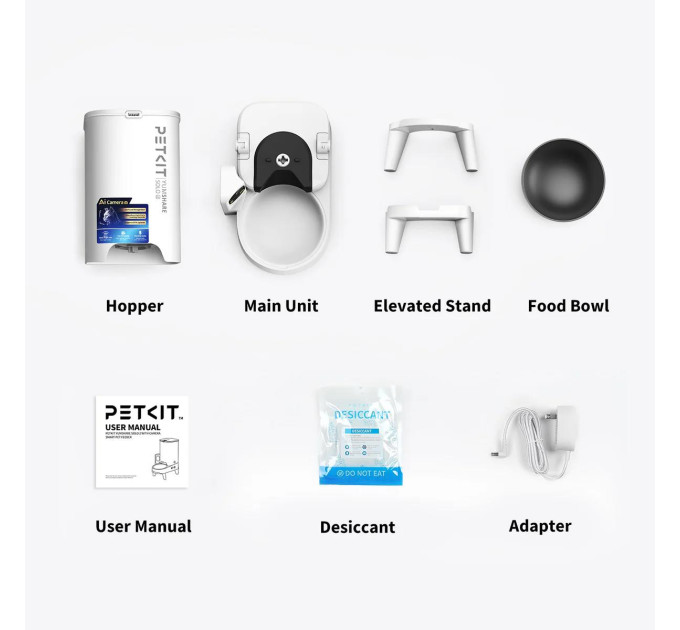 Petkit Смарт годівниця PETKIT YUMSHARE SOLO 2 with Cam P572