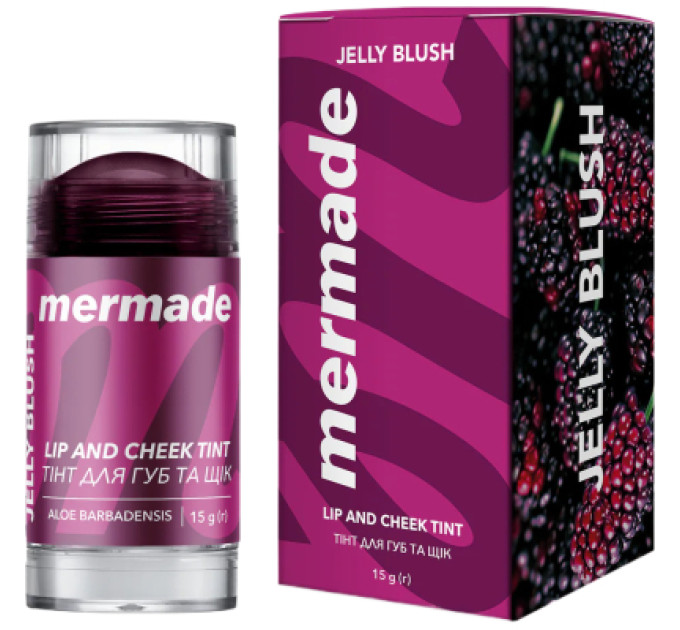 Mermade Тінт для губ Mermade Jelly Blush Для губ і щік 15 г (4823122903242)