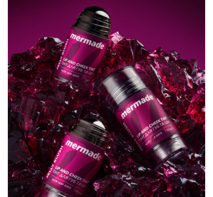 Mermade Тінт для губ Mermade Jelly Blush Для губ і щік 15 г (4823122903242)