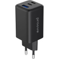 Мережевий зарядний пристрій Proove Pocket GaN 65W Black (WCPG65121201)