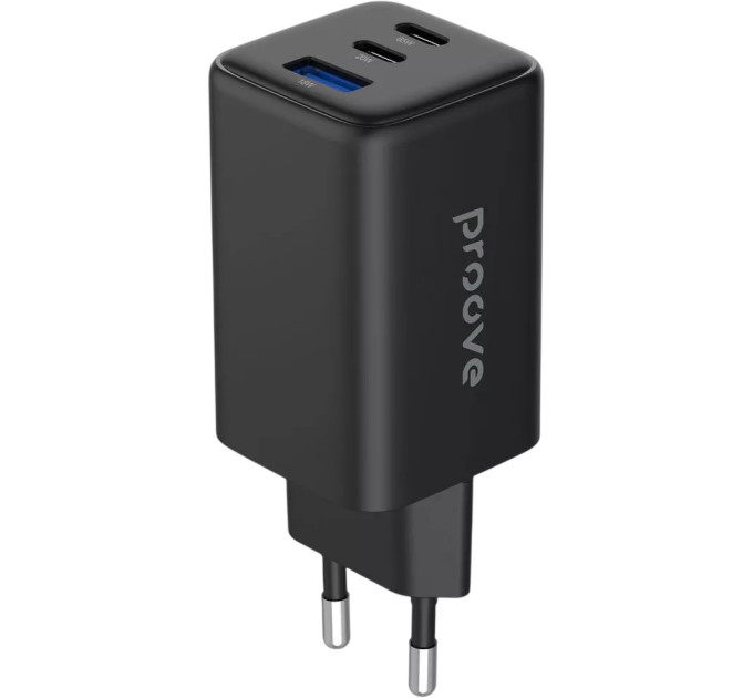 Мережевий зарядний пристрій Proove Pocket GaN 65W Black (WCPG65121201)