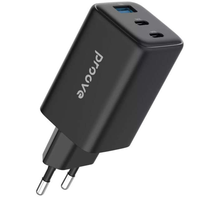 Мережевий зарядний пристрій Proove Pocket GaN 65W Black (WCPG65121201)