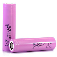 Акумулятор Li-Ion 18650 Samsung INR18650-35E-CCC, 3350mAh, 8A, 4.2/3.6/2.5V, PINK, 2 шт в упаковці Акумулятор Li-Ion 18650 Samsung INR18650-35E-CCC, 3350mAh, 8A, 4.2/3.6/2.5V, PINK, 2 шт в упаковці