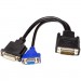 PowerPlant Перехідник DVI-I (M) to DVI-D (F) + VGA (F), 0.3m PowerPlant (CA912551)