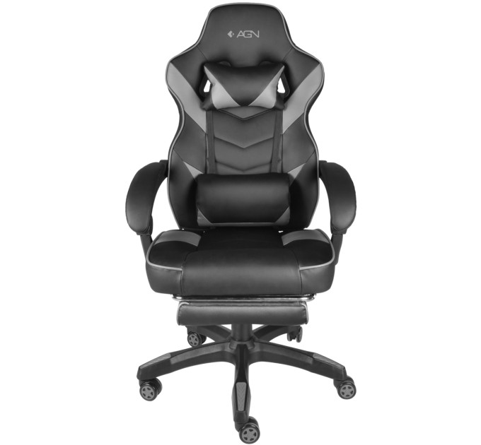 AGN Крісло ігрове AGN Black/Grey (AGN09-26)