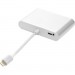 PowerPlant Перехідник Lightning (M) to HDMI, VGA, 3.5mм (F) PowerPlant (CA911929)
