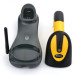UKRMARK Сканер штрих-коду UKRMARK EV-W2503 2D, 433MHz, USB, IP64, stand, black/yellow (900769)