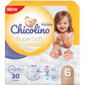 Chicolino Підгузки Chicolino Super Soft Розмір 6 (16+ кг) 30 шт (4823098414469)