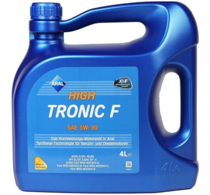 Aral Моторна олива Aral HighTronic F 5W-30, 4л (74642)