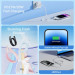 Vention Дата кабель USB-C to Lightning 1.0m PD27W PVC blue Vention (LAKSF)