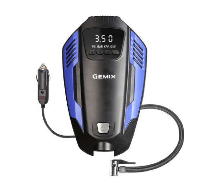 Gemix Автомобільний компресор Gemix Model E black/blue (10700096)