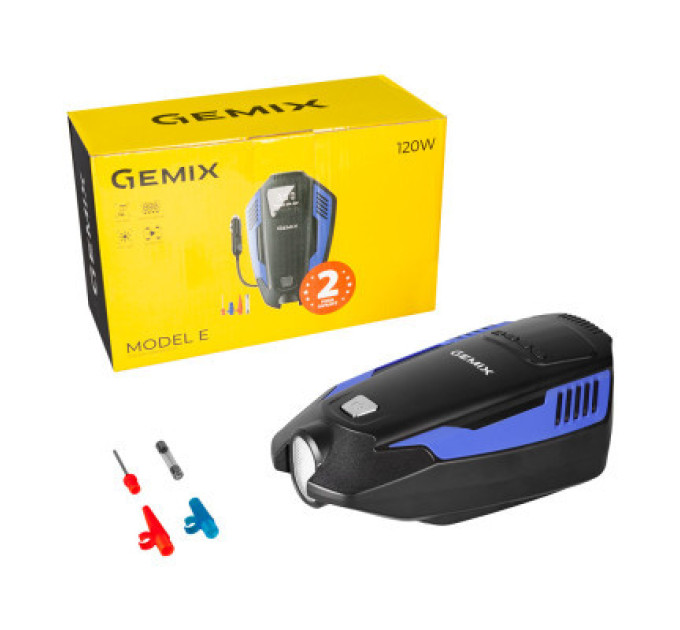 Gemix Автомобільний компресор Gemix Model E black/blue (10700096)