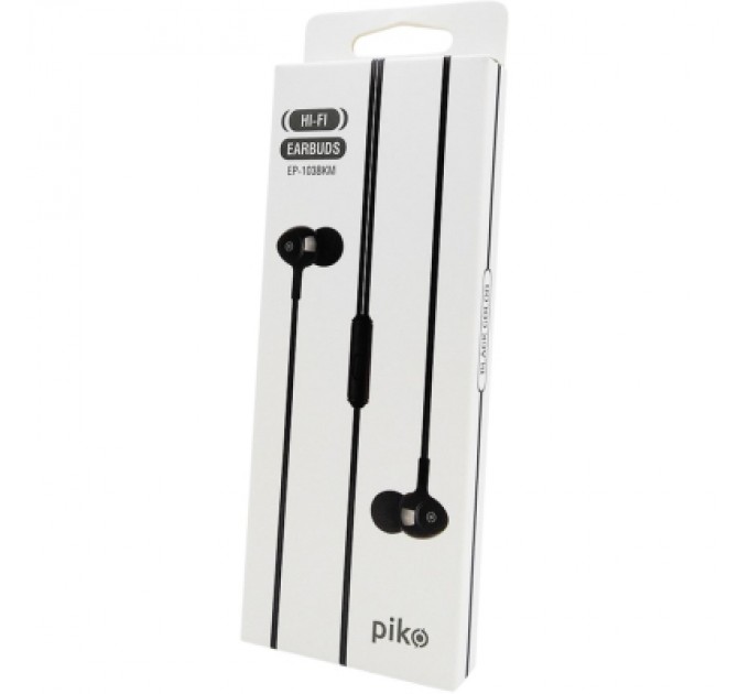 Piko Навушники Piko EP-103BKM Black (1283126477799)