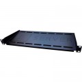 Eserver Полка 19" Eserver 1U глуб. 350мм, цвет черный (PK-1U-350-B)