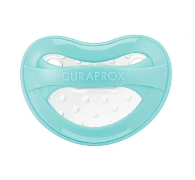 Curaprox Пустушка Curaprox для дітей віком від 0 до 7 місяців Бірюзова (Babysoother turquoise s0)