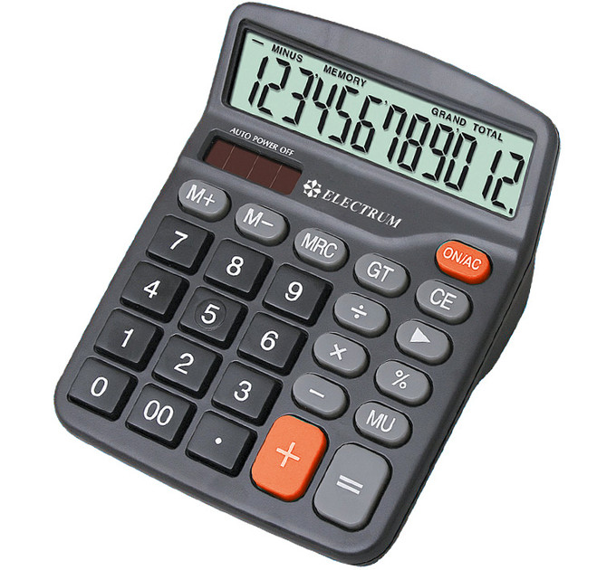 Калькулятор ELECTRUM 12-разрядний D-CD-1480