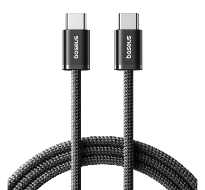 Baseus Дата кабель USB-C to USB-C 1.0m 100W (20V/5A) black Baseus (P10381400121-00)