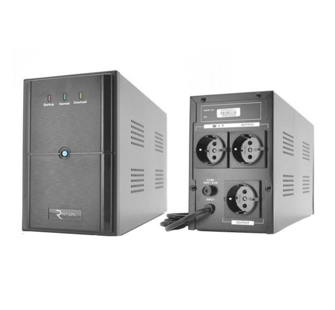 Ritar Пристрій безперебійного живлення Ritar E-RTM1200 (720W) ELF-L (E-RTM1200L)