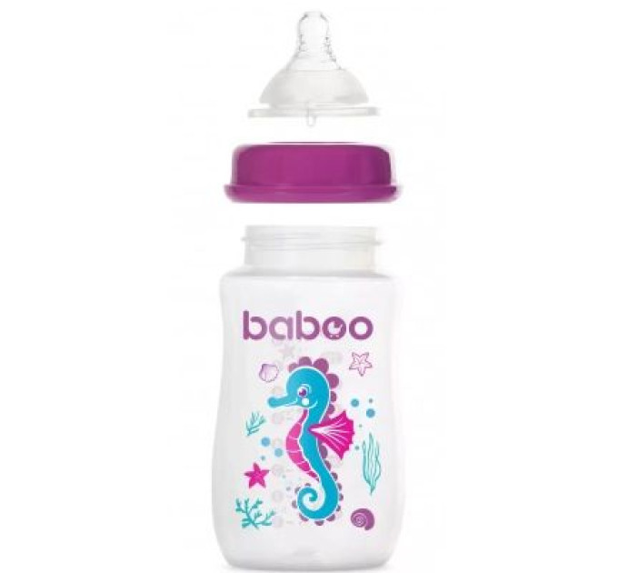 Baboo Пляшечка для годування Baboo Морський коник 250 мл (3-114)