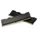 eXceleram Модуль пам'яті для комп'ютера DDR4 16GB (2x8GB) 3200 MHz Kudos Black eXceleram (EKBLACK4163216AD)