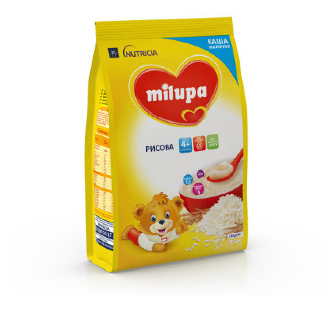 Milupa Дитяча каша Milupa Рисова молочна 210г (5900852931178)