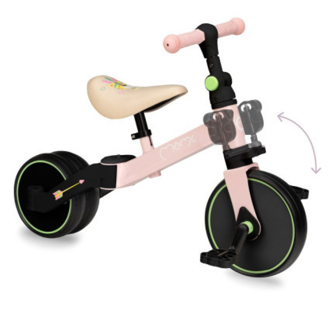 MoMi Біговел MoMi Loris 3 в 1 велосипед Pink (ROBI00039)