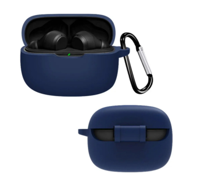 BeCover Чохол для навушників BeCover Silicon для JBL Wave Beam TWS Deep Blue (710190)