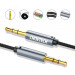 Choetech Кабель мультимедійний 3.5mm M to 3.5mm M 1.2m Choetech (AUX002)