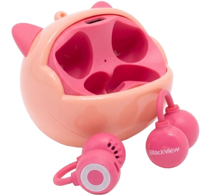 Blackview Навушники Blackview AirBuds K1 (Kids) Blushy Pink (6931548328223)