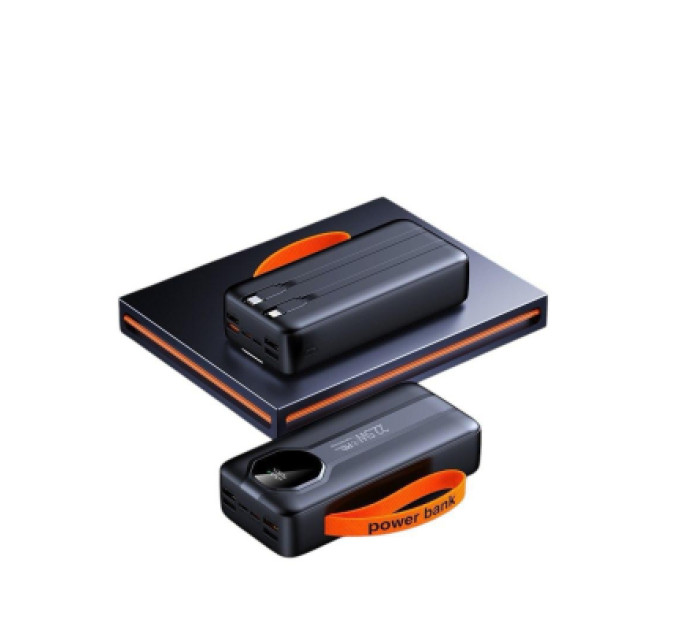 XoKo Батарея універсальна XoKo 30000mAh, 22,5W, PD, QC, black (WK-CK-018)