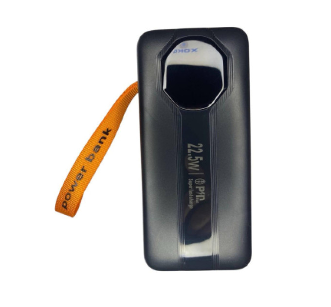 XoKo Батарея універсальна XoKo 30000mAh, 22,5W, PD, QC, black (WK-CK-018)