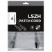Cablexpert Патч-корд 1.5м S/FTP Cat 6A CU LSZH grey Cablexpert (PP6A-LSZHCU-1.5M)