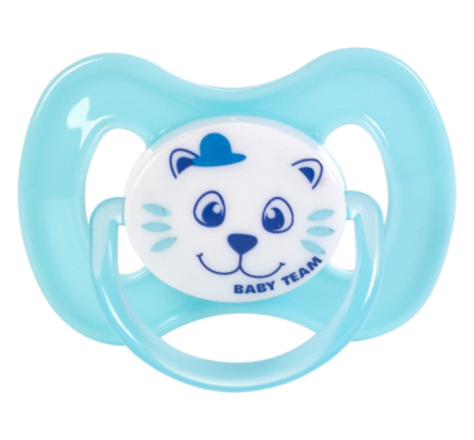 Baby Team Пустушка Baby Team Силіконова вишнеподібної форми від народження (4824428030038)