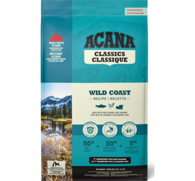 ACANA Сухий корм для собак ACANA Wild Coast 9.7 кг (0064992562120)