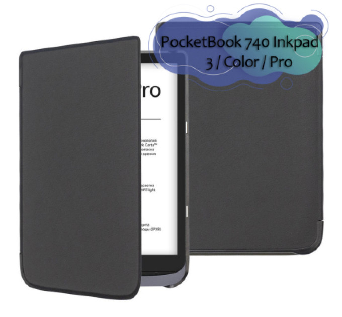 BeCover Чохол до електронної книги BeCover Smart Case PocketBook 740 Inkpad 3 / Color / Pro Black (713380)