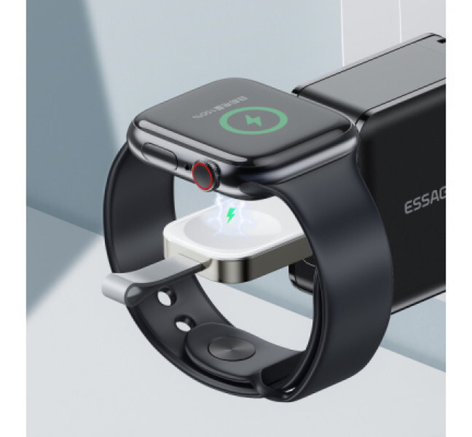 Essager Зарядний пристрій Essager Wireless charger for smart watch USB-C (EWXT-YB02-Z)