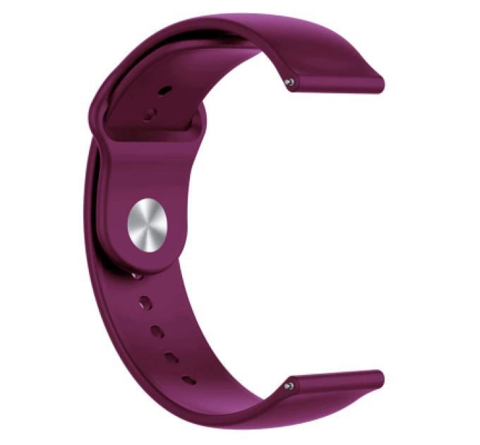 Armorstandart Ремінець до смарт-годинника Armorstandart Silicone Watch Strap 20mm Marsala (ARM60520)