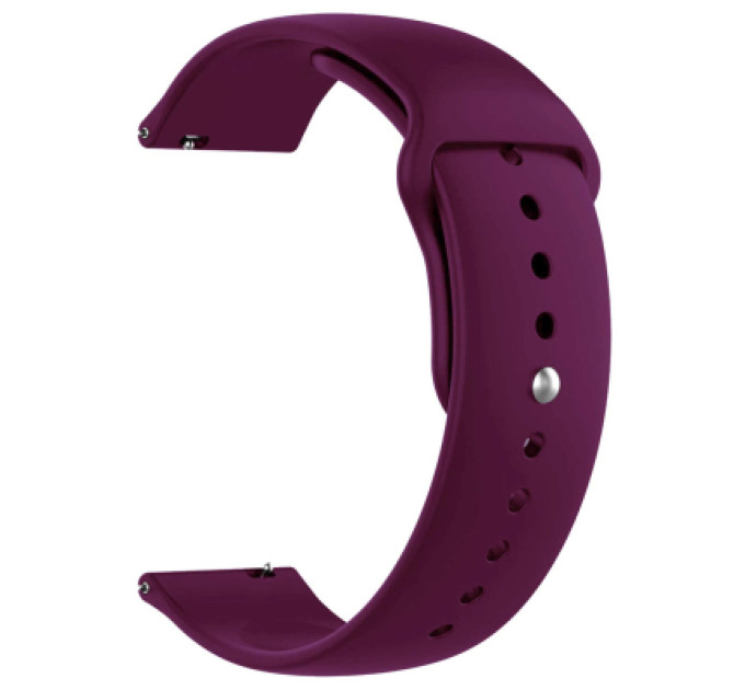 Armorstandart Ремінець до смарт-годинника Armorstandart Silicone Watch Strap 20mm Marsala (ARM60520)